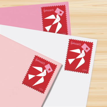 1 Sheet - 2024 Love Forever Stamps