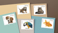 1 Sheet - 2016 Pets Forever Stamps